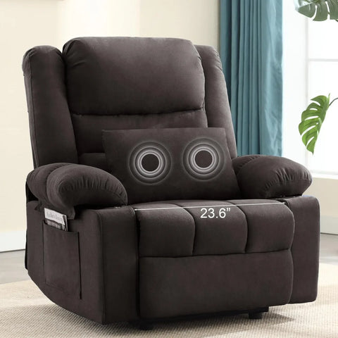 Recliner Chair Modern Ergonomic Lounge Single Sofa Seat Small Push Back Recliners Living Room Recliners on Clearance