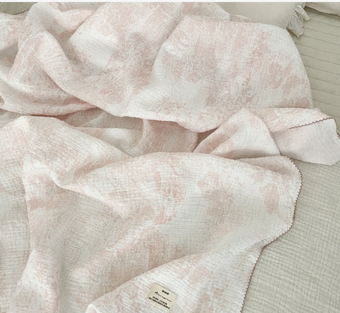 Baby Blanket Newborn Muslin Swaddle Wrap Blankets Summer Cotton Soft Baby Receiving Blanket Infant Sleeping Cover Baby Stuff