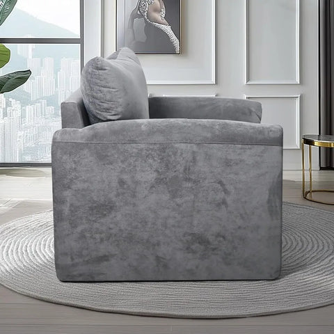 Chenille Oversized Armchair-Modern Accent Chair & Single Sofa Lounge, 38.6'' Wide, Comfortable Seating for Living Room & Bedroom