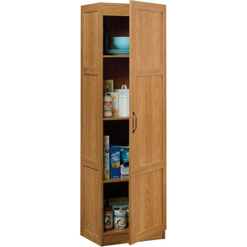 Miscellaneous Storage Pantry cabinets, L: 17.99" x W: 13.94" x H: 60.00", Highland Oak finish