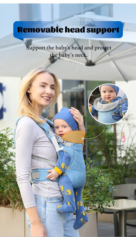 All Seasons NewbornFront Facing Kangaroo Wrap  Advanced 4-In-1 Baby Carrier Strap Sling Infant Hipseat Waist Belt Babies Gear