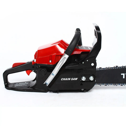 62cc Gas Powered Chainsaw 20in 2Stroke Gasoline Chain Saw 2 Cycle Engine Cutting Saw Gas Powered