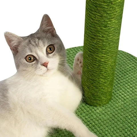 Cactus Cat Scratcher Tower Cute Tall Green Cat Cactus Tree New Cactus Sisal Climbing Frame Sheep Fluffy Cat Litter Scratch Board