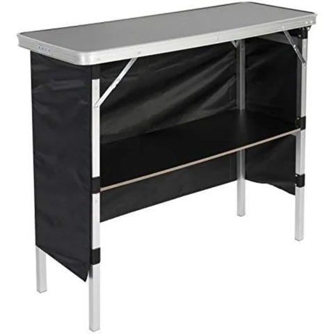 Best Choice Products Portable Pop-Up Bar Table for Indoor, Outdoor, Party, Picnic, Tailgate, Entertaining w/Carrying Case,