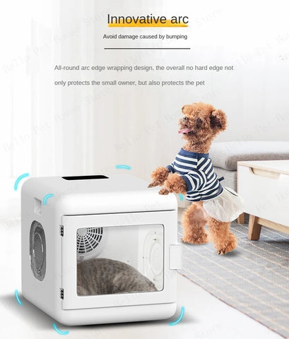 Home Pet Drying Box for Medium To Large Dogs Cat Water Blower Dryer Multifunctional Fully Automatic Silent Hair Dryer for Dogs