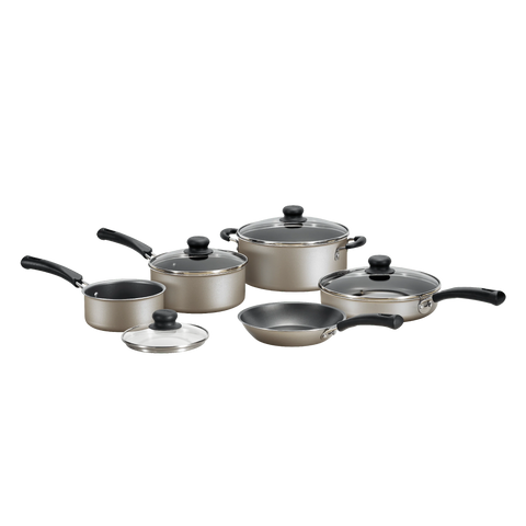 Tramontina 9-Piece Non-stick Cookware Set, Red 2023 NOW.