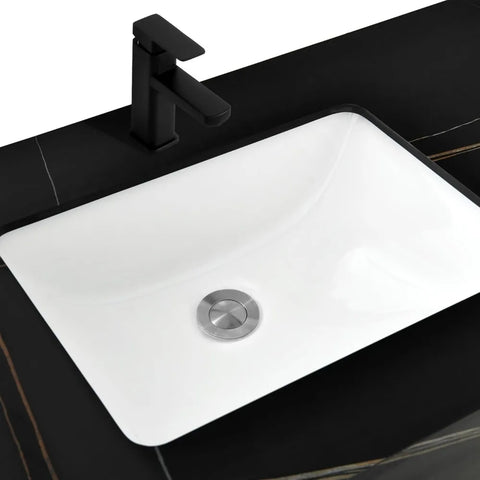 Bathroom Vanity 40 Inch Floating,Wall Mounted Bathroom Vanity Ceramic Basin Sink and 2 Wooden Drawers,Bathroom Storge Cabinet