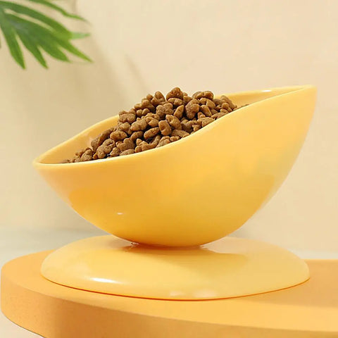 Cat Bowl Anti Vomiting Elevated Cat Bowls For Food And Water Tilted Elevated Cat Bowl Elevated Pet Feeder Bowl Stress Free