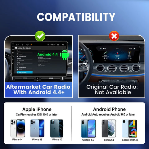 CarlinKit USB Wired/Wireless CarPlay Dongle Wired/Wireless Android Auto AI Box Mirrorlink BT Auto Connect For Android Car Radio