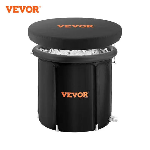 VEVOR Ice Bath Tub Cold Water Therapy Plunge Tub for Athletes Portable Outdoor Ice Barrel Plunge Pool Inflatable Folding Bathtub