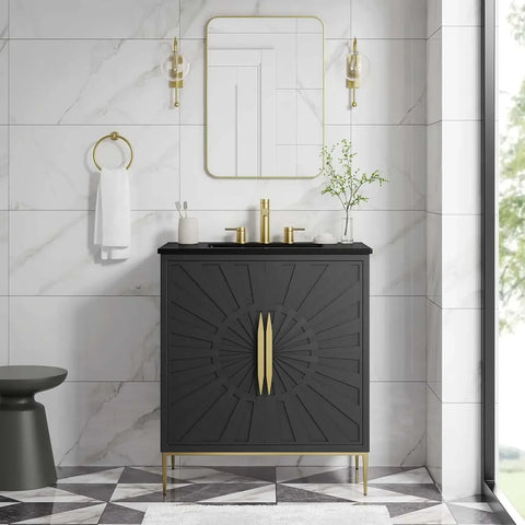 Bathroom Vanity Cabinet, 30"