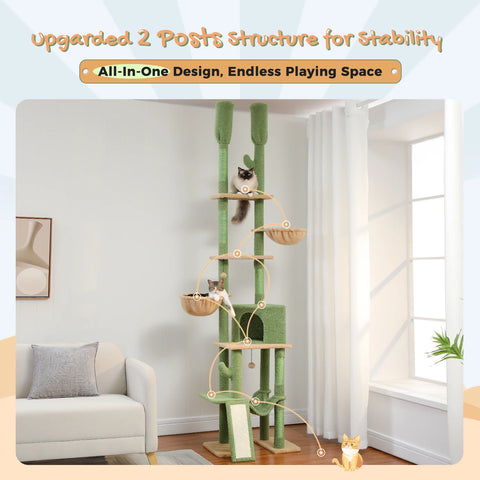 Domestic Delivery Multi-Level Cat Tree Tower Climb Furniture Scratching Post for Indoor House Pet Supplies Kitten Toy Cozy Condo