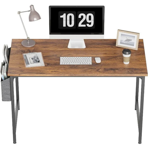 CubiCubi Computer Desk, 40 inch Home Office Small Desk, Modern Simple Style PC Table for Home, Office, Study, Writing