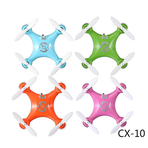 CX-10 Mini Drone 2.4G 4CH 6 Axis LED RC Quadcopter Toy Helicopter Pocket Drone With LED Light Toys For Kids Children Toy Drone