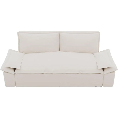 Sofa Bed, 70.1-Inch, 3-in-1 Convertible Queen Sleeper Sofas, Comfortable Pull-Out Futon, Modern Velvet, Sofa Sleeper