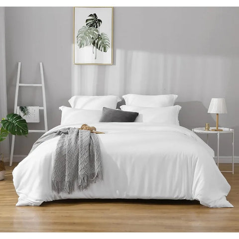 California King Duvet Covers - Ultra Soft and Breathable Bedding Comforter Sets Washed Microfiber 3 Pieces