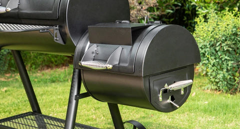 Heavy-Duty Charcoal Smoker Grills Extra Large Outdoor BBQ Gill with Offset Smoker, 941 SQ.IN. Cooking Area with Warming