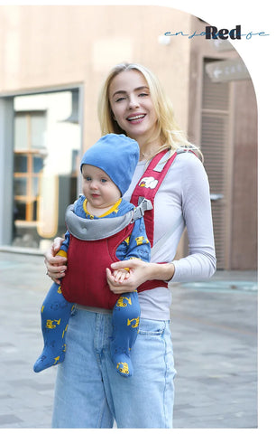 All Seasons NewbornFront Facing Kangaroo Wrap  Advanced 4-In-1 Baby Carrier Strap Sling Infant Hipseat Waist Belt Babies Gear