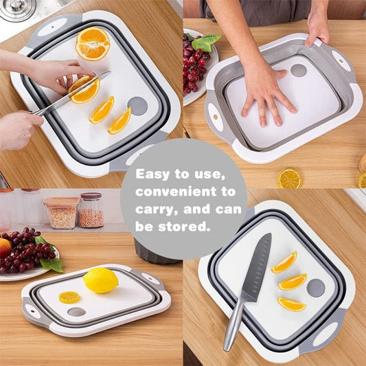 Several Way Collapsible Cutting Board