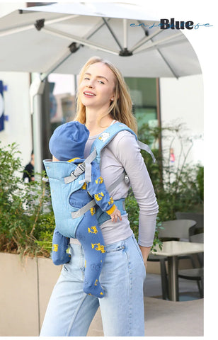 All Seasons NewbornFront Facing Kangaroo Wrap  Advanced 4-In-1 Baby Carrier Strap Sling Infant Hipseat Waist Belt Babies Gear