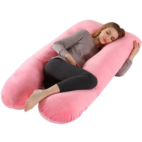 multifunction creative Full Body Pillow Flexible Pregnancy Pillow for Lactation Sleeping Removable Support Pillow for Relaxing