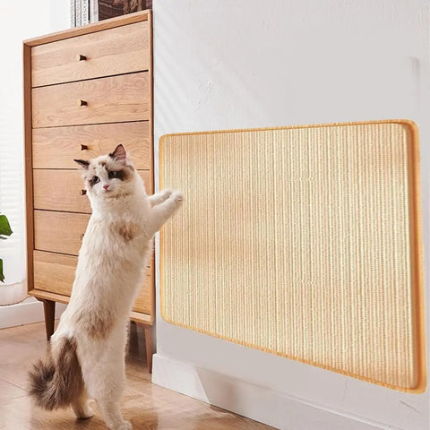 Cat Scratching Pad Cat Floor Scratching Pad Rug 11.8x23.6Inch Scratch Post Cat Scratcher Sisal Mat For Protect Carpets Sofas