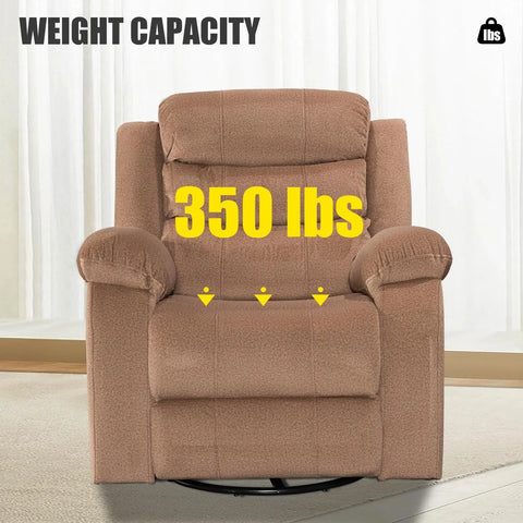 Recliner Chairs, Adults Manual Reclining Sofa Chair Oversized Recliner Chair for Living Room Comfy, Recliner Chair