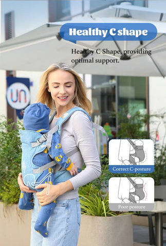 All Seasons NewbornFront Facing Kangaroo Wrap  Advanced 4-In-1 Baby Carrier Strap Sling Infant Hipseat Waist Belt Babies Gear