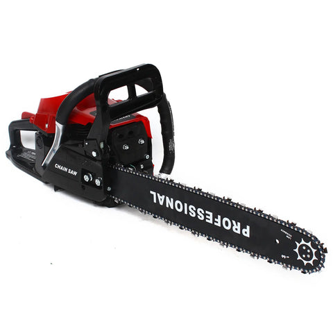 62cc Gas Powered Chainsaw 20in 2Stroke Gasoline Chain Saw 2 Cycle Engine Cutting Saw Gas Powered