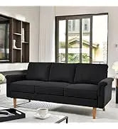 Modern Minimalist 104" L-Shape Couch with Chaise,Modular Sectional Sofa with Cloud Deep Seat, Convertible Upholstered Couches