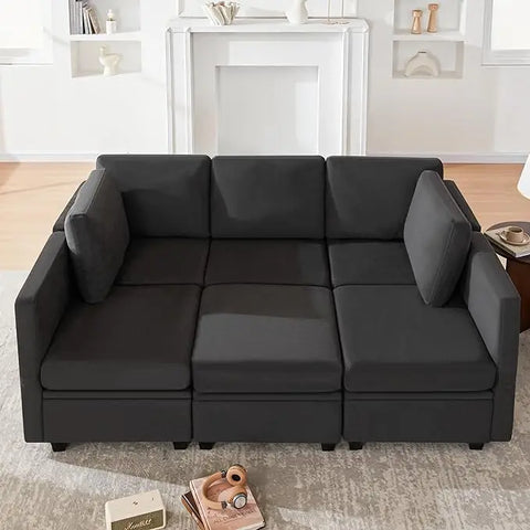 Modular Sectional Sleeper Sofa, Sectional Couch Reversible ,  Sectional Sofa