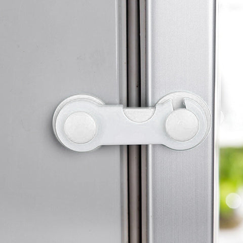 1pc Cabinet Locks Child Safety, Adhesive Baby Proofing Latches Multi-purpose 1pc Security Drawer Door Door Drawer Fridge Lock