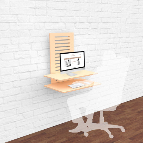 WallStand - Adjustable Wall-mounted Standing Desk