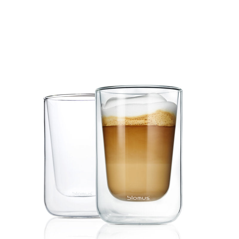 Insulated Cappuccino Tea Glasses, Set of 2