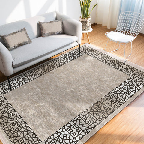 Classic Motifs Washable Area Rug | Homeezone