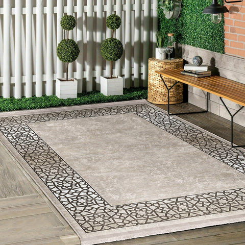 Classic Motifs Washable Area Rug | Homeezone