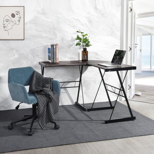 Modern Compute Corner Desk L-Shaped Desk Home Office Gaming Desk