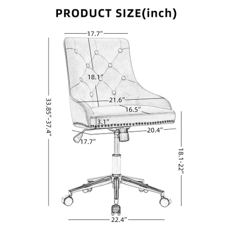 Home Office Desk Chairs Leisure Chairs for Bedroom Living Room