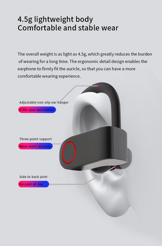 True wireless earbuds sport bluetooth 5.0 wireless earphone