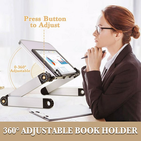 Adjustable Ergonomic Laptop Stand Book Stand