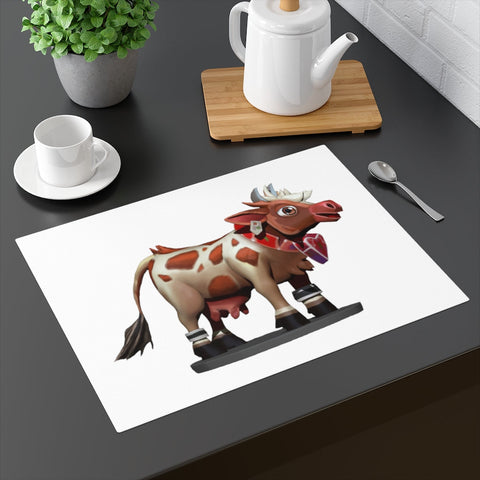 Light Brown Cow Placemat