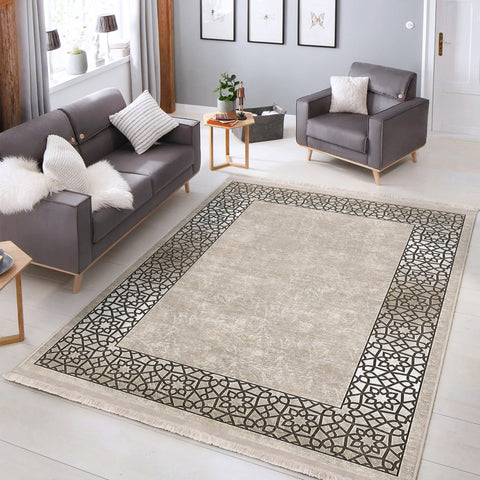 Classic Motifs Washable Area Rug | Homeezone