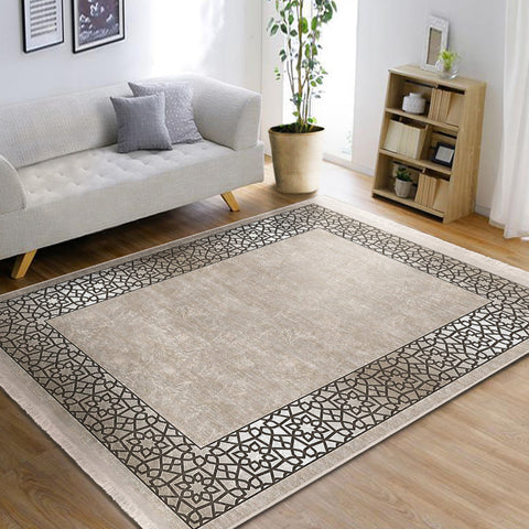 Classic Motifs Washable Area Rug | Homeezone