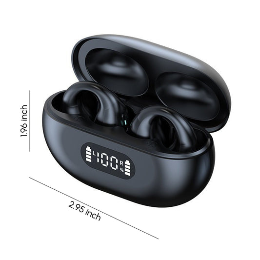 Ear-Clip Bluetooth 5.3 Stereo Earphones Waterproof Wireless Headphone