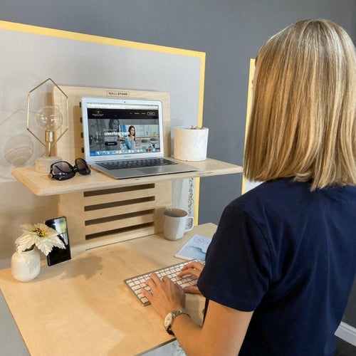 WallStand - Adjustable Wall-mounted Standing Desk