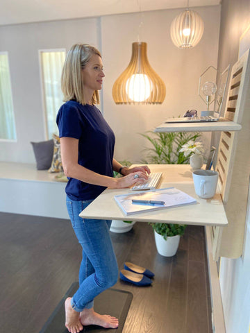 WallStand - Adjustable Wall-mounted Standing Desk