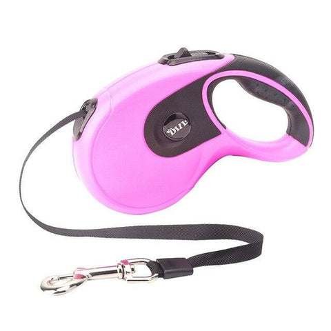 5M Retractable Dog Leashes with poop bag Dispenser Automatic extending