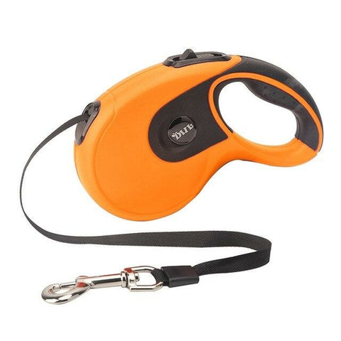 5M Retractable Dog Leashes with poop bag Dispenser Automatic extending