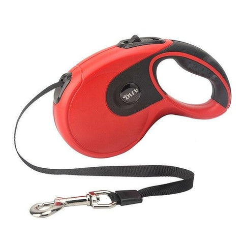 5M Retractable Dog Leashes with poop bag Dispenser Automatic extending