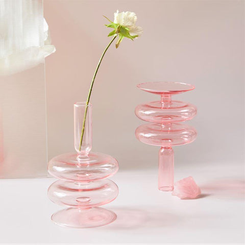 Pink Nordic Vases